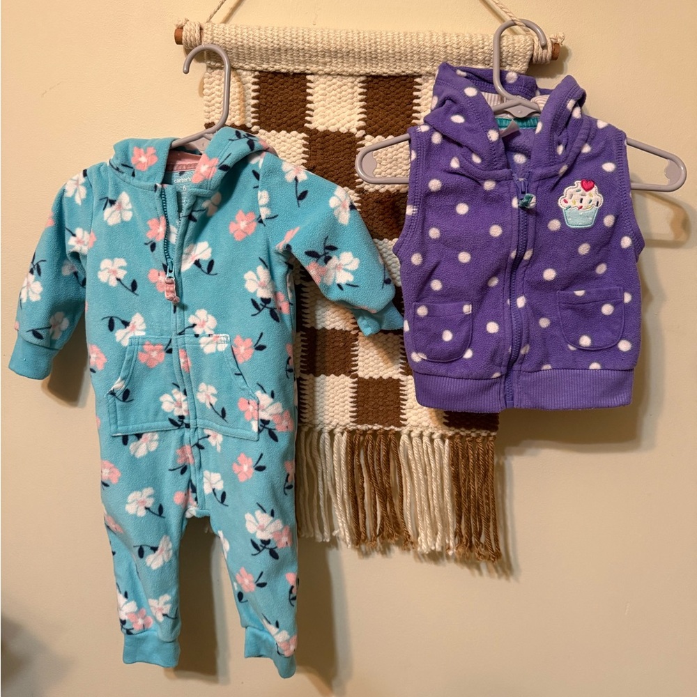 Hooded Fleece Jumper & Vest